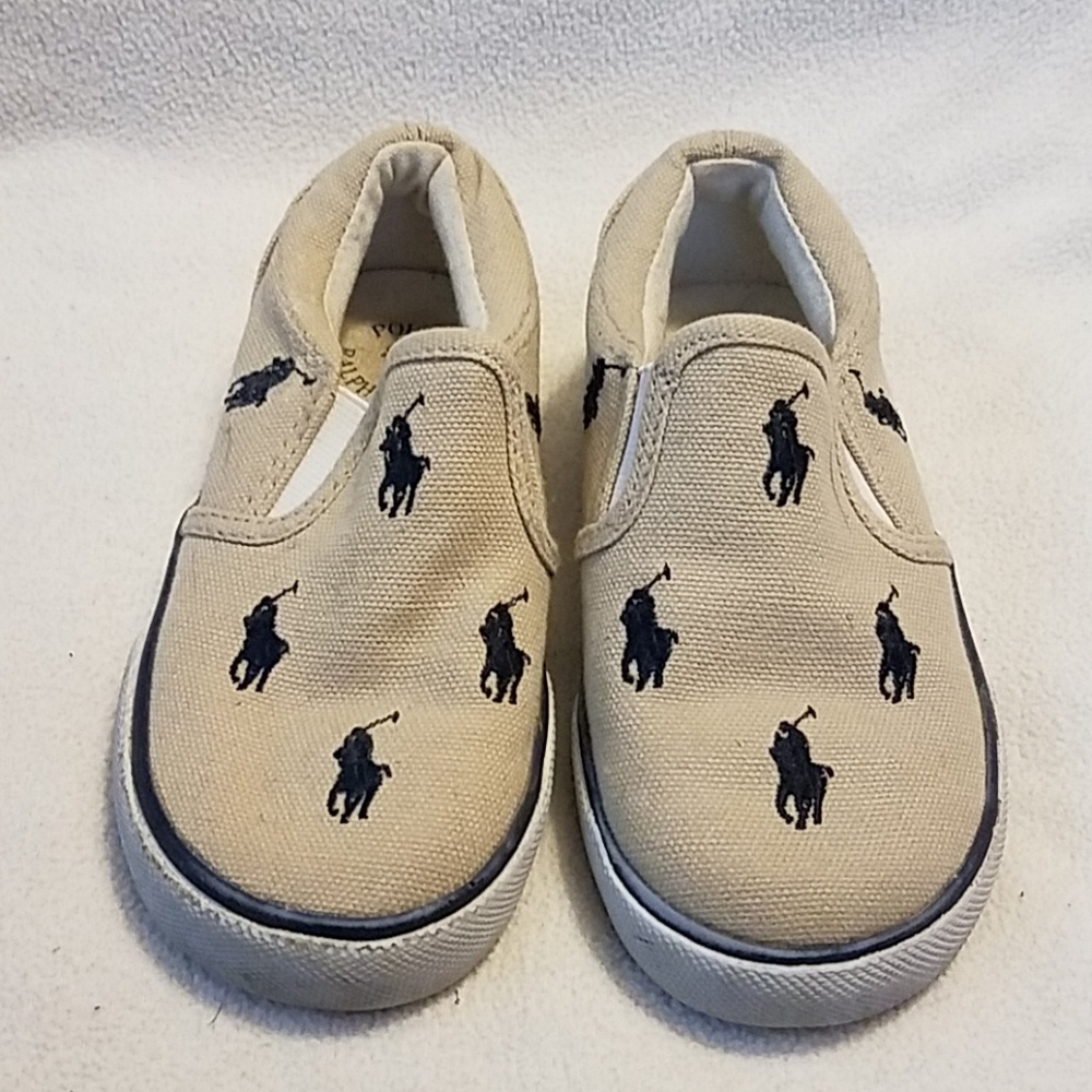 Ralph Lauren slip on dress shoes sz 8